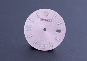 Rolex Datejust Pink Wave Diamond 6 and 9 Arabic Numerals for 116244 FCD22028