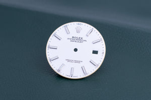 Rolex Datejust 41 White Index dial for model 126300 - 126334 FCD24690