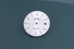Rolex Silver Index marker Dial for model 126300 - 126334 FCD24755
