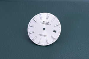 Rolex Silver Index marker Dial for model 126300 - 126334 FCD24770