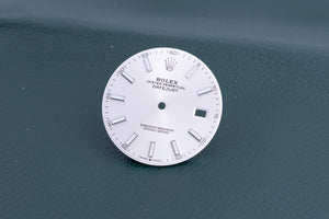 Rolex Silver Index marker Dial for model 126300 - 126334 FCD24771