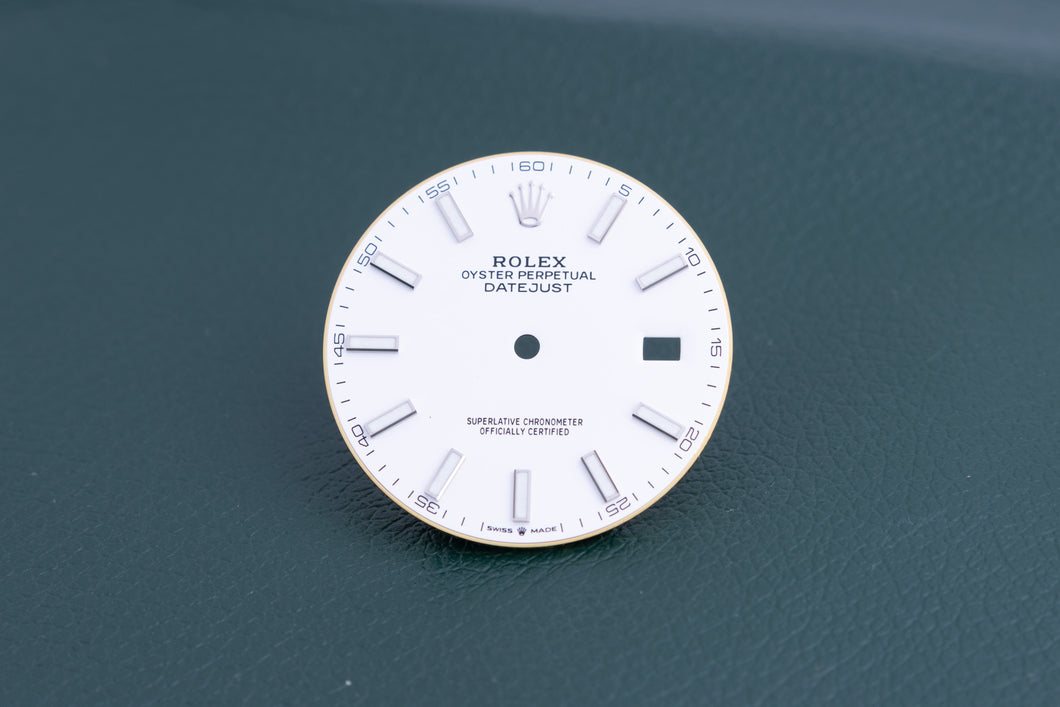 Rolex White Index marker Dial for model 126300 - 126334 FCD24777
