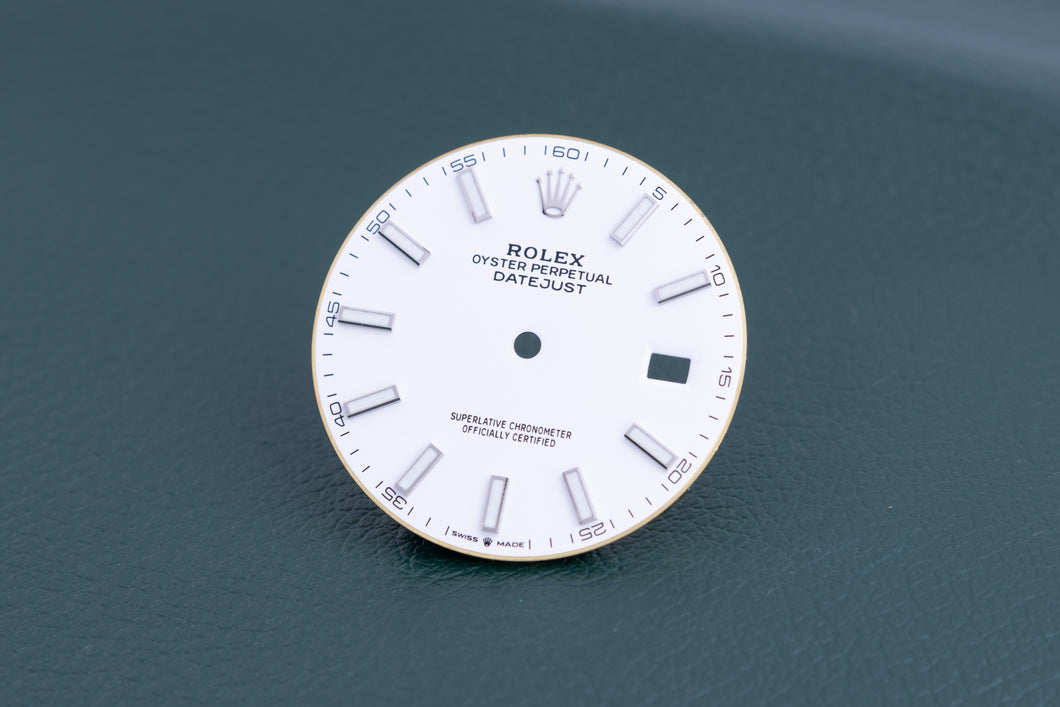 Rolex White Index marker Dial for model 126300 - 126334 FCD24778
