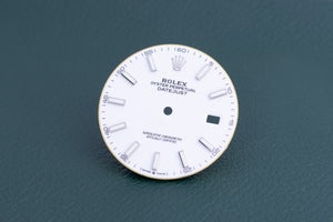 Rolex White Index marker Dial for model 126300 - 126334 FCD24783