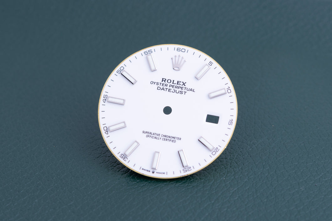 Rolex White Index marker Dial for model 126300 - 126334 FCD24783