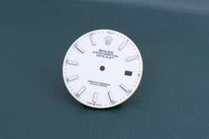 Rolex White Index marker Dial for model 126300 - 126334 FCD24784