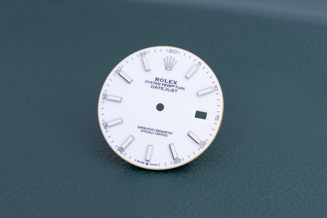 Rolex White Index marker Dial for model 126300 - 126334 FCD24784