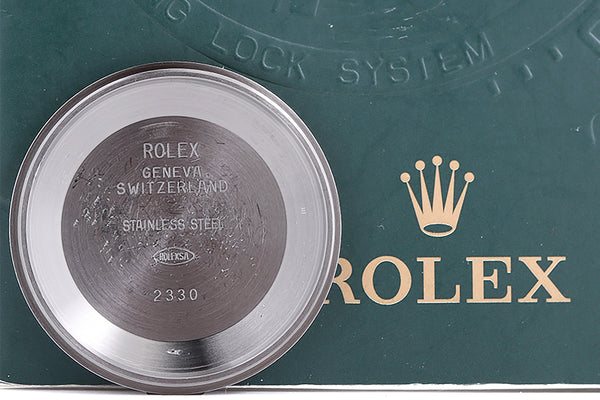 Load image into Gallery viewer, Rolex Steel Date Caseback 2330 for model 115200 FCD11681
