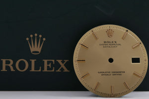 Rolex Mens Datejust Champagne Stick Dial for 1601 - 1603 FCD14860