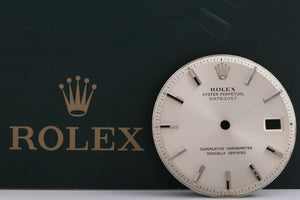 Rolex Mens Datejust Silver Stick Dial for 1601 - 1603 FCD14883