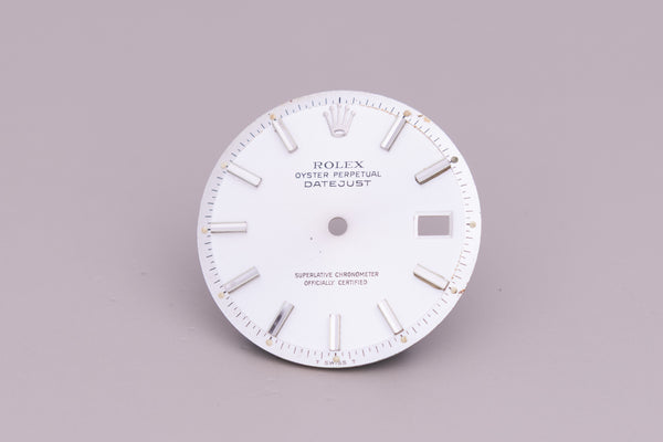 Load image into Gallery viewer, Rolex Mens Datejustsilver Stick Dial for 1601 - 1603 FCD14890
