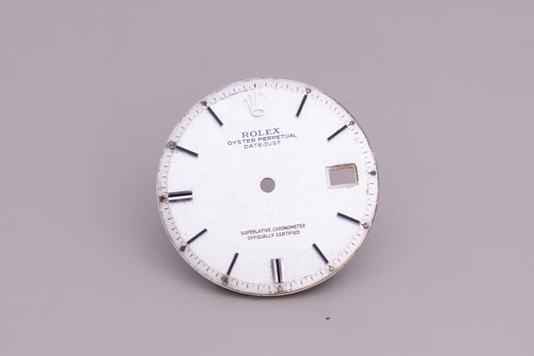 Load image into Gallery viewer, Rolex Mens Datejustsilver Stick Dial for 1601 - 1603 FCD14909
