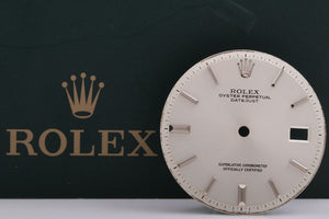 Rolex Mens Datejustsilver Stick Dial for 1601 - 1603 FCD14915