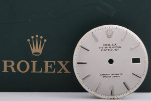 Rolex Mens Datejustsilver Stick Dial for 1601 - 1603 FCD14916