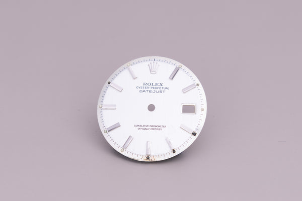 Load image into Gallery viewer, Rolex Mens Datejustsilver Stick Dial for 1601 - 1603 FCD14924
