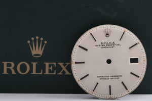 Rolex Mens Datejustsilver Stick Dial for 1601 - 1603 FCD14942