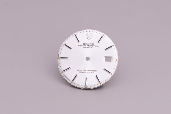 Load image into Gallery viewer, Rolex Mens Datejustsilver Stick Dial for 1601 - 1603 FCD14942
