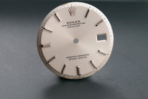 Rolex Mens Datejust silver Stick Dial fat 6 and 9 for 1601 - 1603 FCD15165