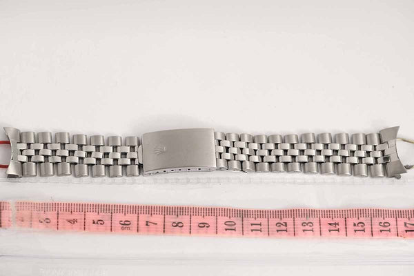 Load image into Gallery viewer, Rolex 20mm Stainless Steel Folded Link Jubilee bracelet 55 ends w/ 62510H Buckle Clasp Code I1 FCD15394
