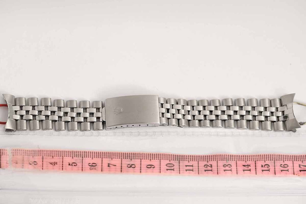 Rolex 20mm Stainless Steel Folded Link Jubilee bracelet 55 ends w/ 62510H Buckle Clasp Code I1 FCD15394