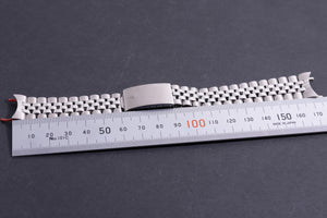 Rolex 20mm Stainless Steel Folded Link Jubilee bracelet 55 ends w/ 6251H Buckle FCD15402