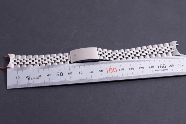 Load image into Gallery viewer, Rolex 20mm Stainless Steel Folded Link Jubilee bracelet 55 ends w/ 6251H Buckle FCD15402
