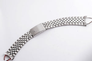 Rolex 20mm Stainless Steel Folded Link Jubilee bracelet 55 ends FCD15403