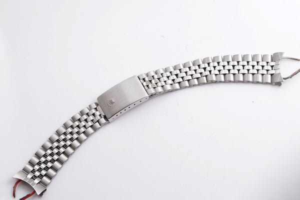 Load image into Gallery viewer, Rolex 20mm Stainless Steel Folded Link Jubilee bracelet 55 ends FCD15403
