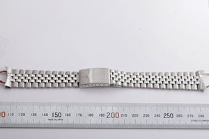 Rolex 20mm Stainless Steel Folded Link Jubilee bracelet 55 ends FCD15403