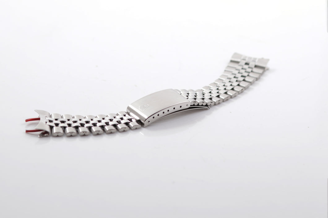 Rolex 20mm Stainless Steel Folded Link Jubilee bracelet 55 ends 6251H Buckle FCD15405