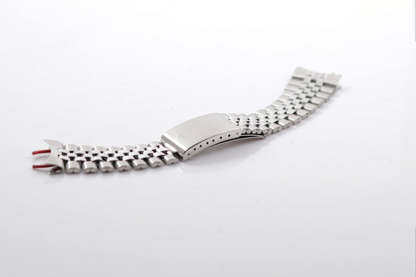 Load image into Gallery viewer, Rolex 20mm Stainless Steel Folded Link Jubilee bracelet 55 ends 6251H Buckle FCD15405
