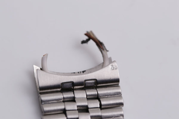 Load image into Gallery viewer, Rolex 20mm Stainless Steel Folded Link Jubilee bracelet 55 ends 6251H Buckle FCD15413
