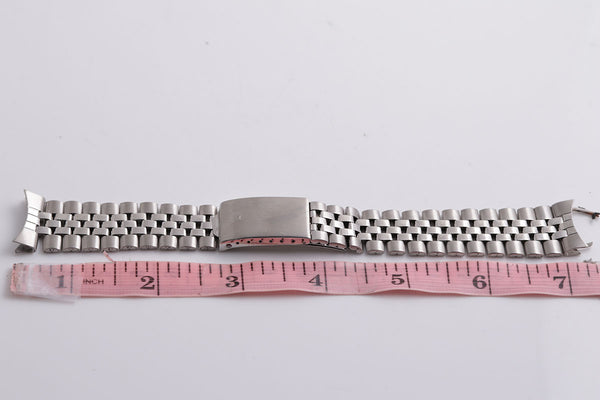 Load image into Gallery viewer, Rolex 20mm Stainless Steel Folded Link Jubilee bracelet 55 ends 6251H Buckle FCD15413
