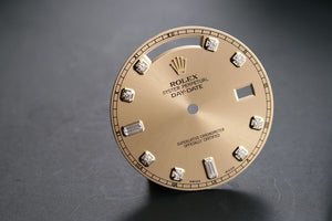 Rolex Day-Date Champagne 8-2 Diamond Dial for model 218238 FCD15515