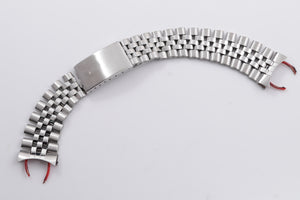 Rolex Stainless Steel 20mm 6251H folded Jubilee Bracelet 55 End-pieces FCD15690