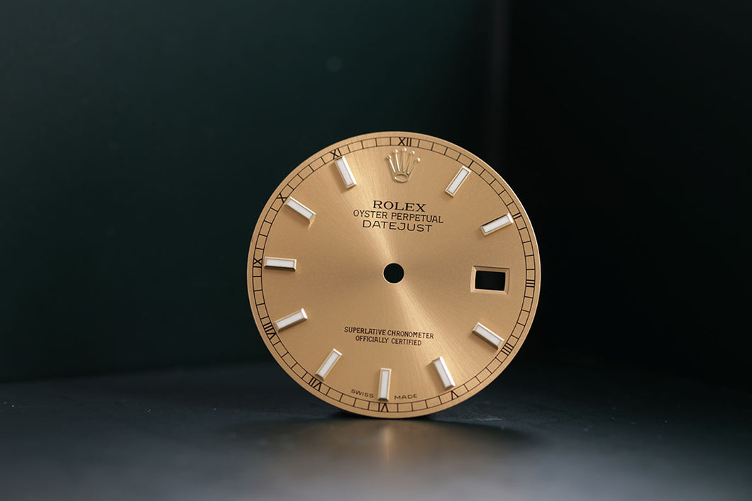 Rolex Datejust Champagne Lumi Index dial for model 116233 FCD15720