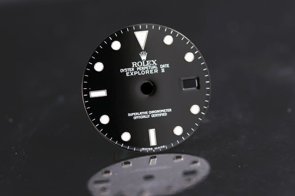 Load image into Gallery viewer, Rolex Explorer II Swiss Made Black Dial for 16570 - 16550 FCD15839
