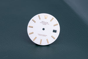 Rolex Date Silver Mosaic Brick dial for model 1500 FCD16364
