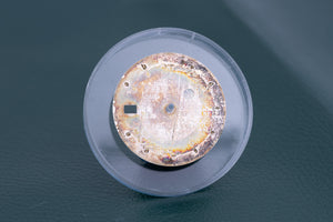 Rolex Date Silver Mosaic Brick dial for model 1500 FCD16364