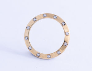 Roles Ladies 29mm Pearlmaster Factory 12 Diamond Bezel for 80318 FCD16406