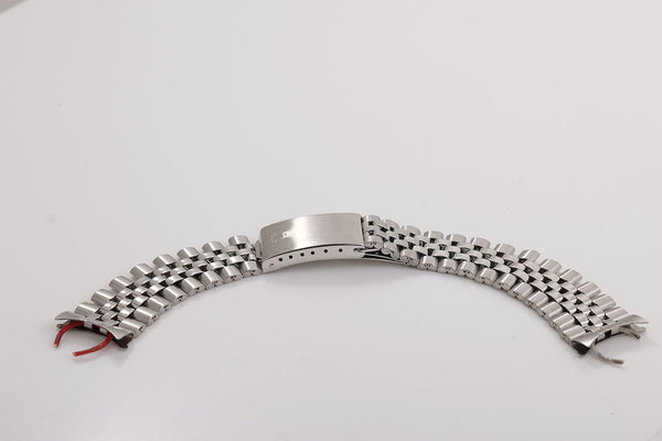 Load image into Gallery viewer, Rolex Stainless Steel 20mm 6251H Jubilee Bracelet 55 Endpices missing buckle pin FCD16414
