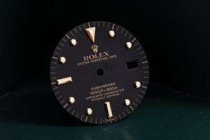 Rolex Submariner Matte Black Nipple Dial for 16808 - 16803 FCD16658