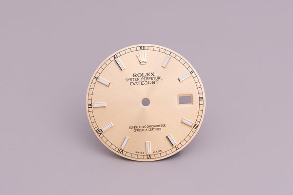 Load image into Gallery viewer, Rolex Mens Datejust New Style Champagne Lumi Stick Dial for 116233 FCD18142
