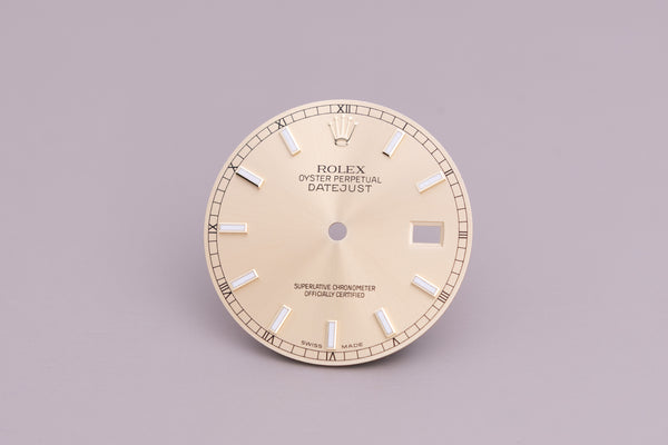 Load image into Gallery viewer, Rolex Mens Datejust New Style Champagne Lumi Stick Dial for 116233 FCD18143
