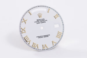 Rolex Day-Date II White Roman dial for model 218238 FCD18573