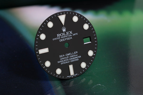 Load image into Gallery viewer, Rolex Deep Sea Dial "Chromalight" for model 116660 FCD18791
