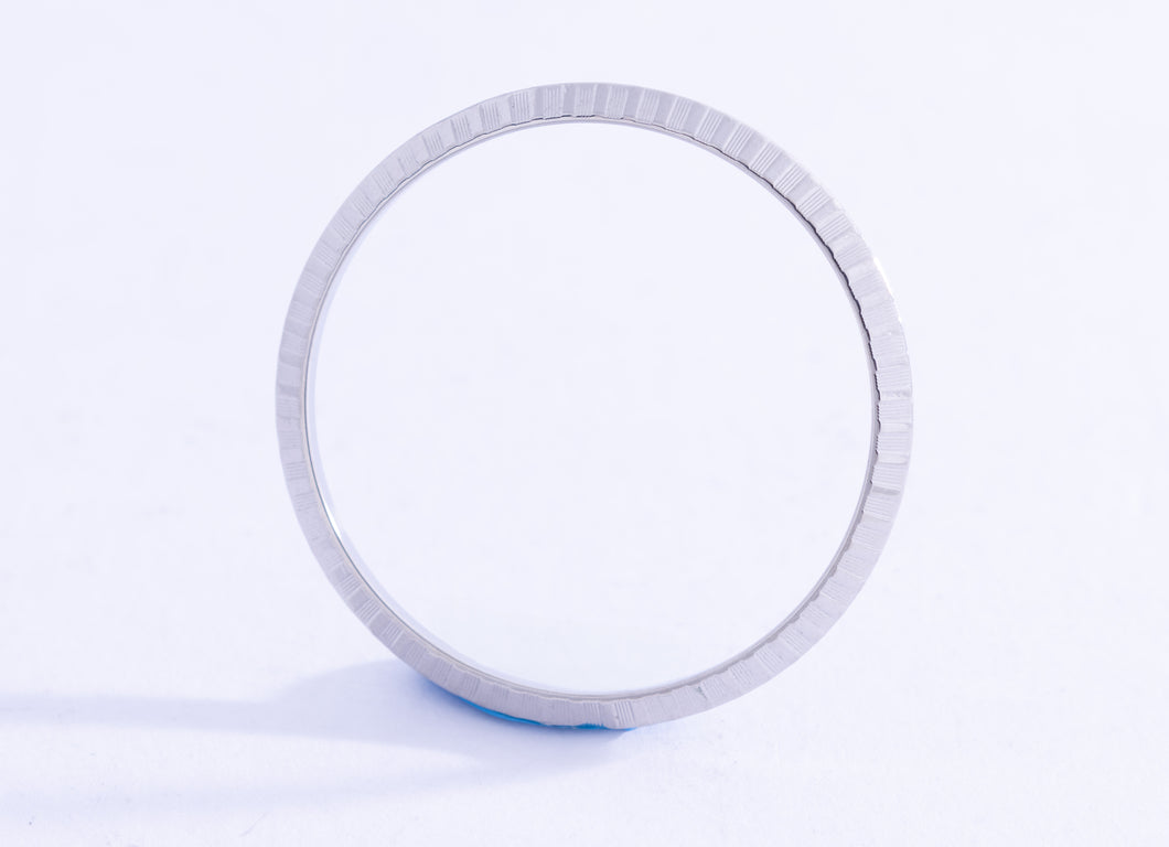 Rolex Datejust Engine turned Bezel for model 1603 FCD19289