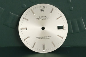 Rolex Date Silver stick dial  for model 1500 - 1501 FCD19312