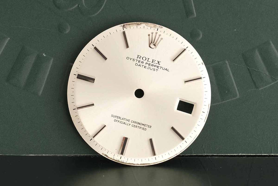 Rolex Datejust Silver Stick dial for model 1601 FCD19499