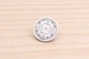 Rolex Oyster Perpetual Silver Arabic dial for model 176200 FCD19612